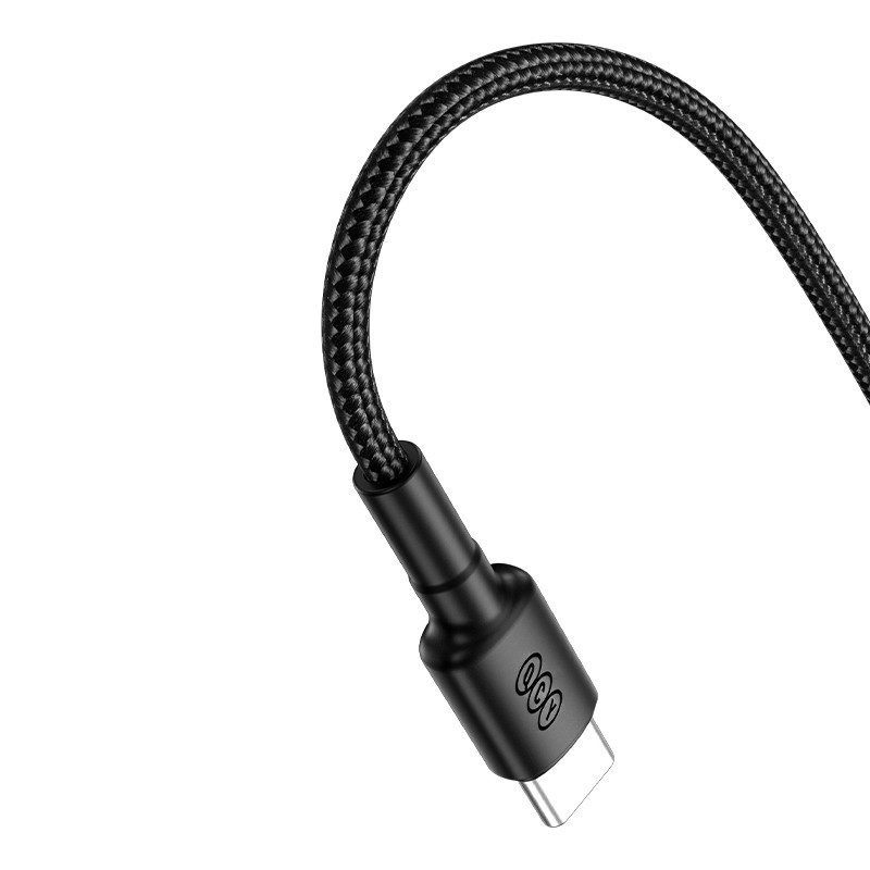 QCY USB-A to USB-C Braided Cable - 60W Fast Charging & Data - 1.2m — Buy in Cyprus with Fast Delivery