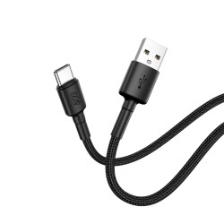 QCY USB-A to USB-C Braided Cable - 60W Fast Charging & Data - 1.2m — Buy in Cyprus with Fast Delivery