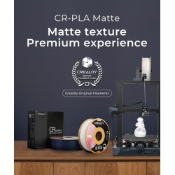 CREALITY CR-PLA Matte Grey - 3301010299 - 1.75mm PLA Filament, 1 kg spool, matte finish — Buy in Cyprus with Fast Delivery