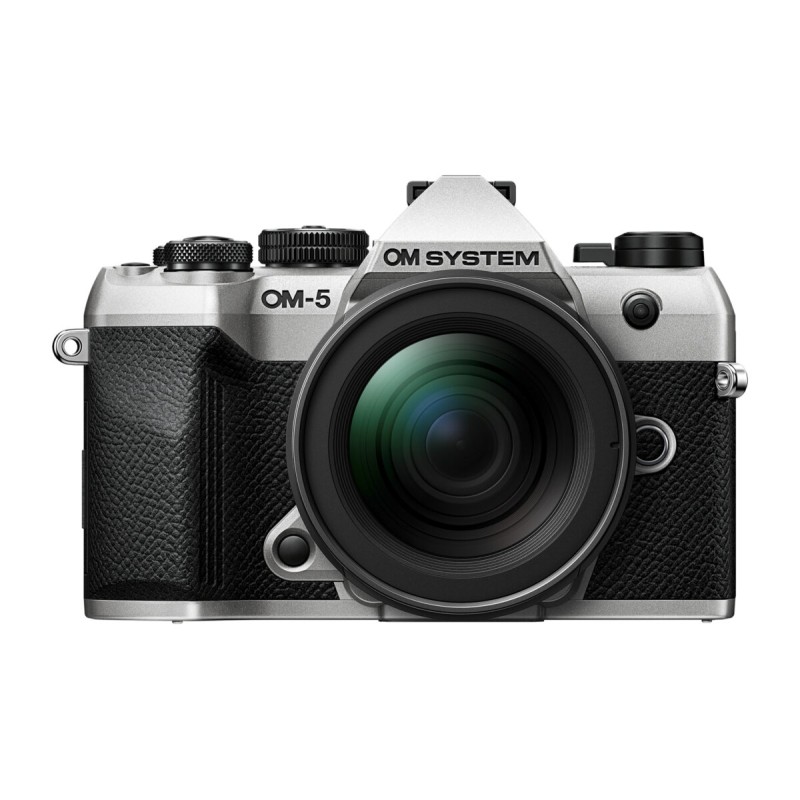 Olympus OM-5 II - 1245 Kit - (Silver body, Black lens, Micro Four Thirds) — Buy in Cyprus with Fast Delivery