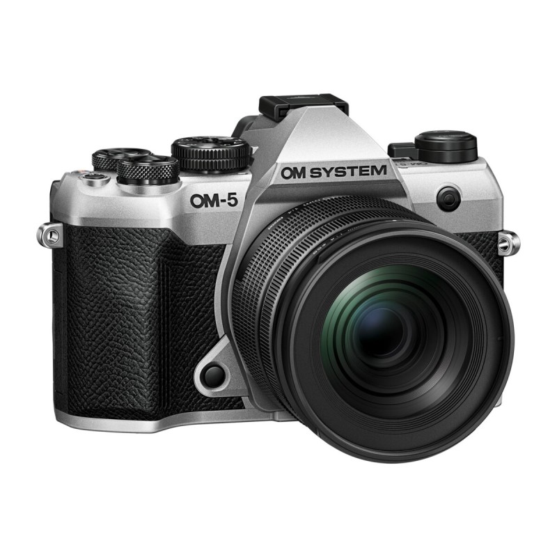 Olympus OM-5 II - 1245 Kit - (Silver body, Black lens, Micro Four Thirds) — Buy in Cyprus with Fast Delivery