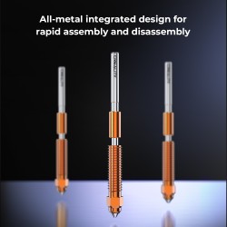 Creality Unicorn Integrated Nozzles - K1C - Pack of 4, Ender-3 V3 & Ender-3V compatible — Buy in Cyprus with Fast Delivery