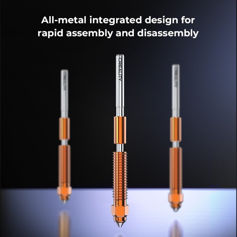 Creality Unicorn Integrated Nozzles - K1C - Pack of 4, Ender-3 V3 & Ender-3V compatible — Buy in Cyprus with Fast Delivery