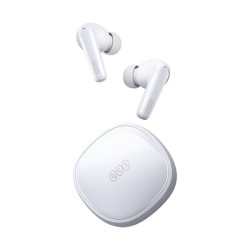 QCY T13X TWS Earbuds - White - 30h Battery, Quick Charge, 7.2mm Driver, Low Latency 68ms — Buy in Cyprus with Fast Delivery
