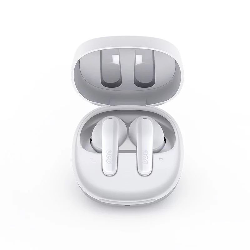 QCY T13X TWS Earbuds - White - 30h Battery, Quick Charge, 7.2mm Driver, Low Latency 68ms — Buy in Cyprus with Fast Delivery