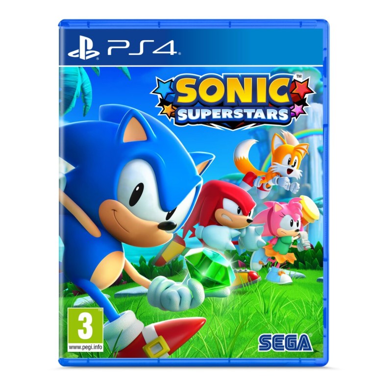 Sonic Superstars - PS4 - Physical Disc, Pre-Order Bonus LEGO Eggman, Reversible Cover — Buy in Cyprus with Fast Delivery
