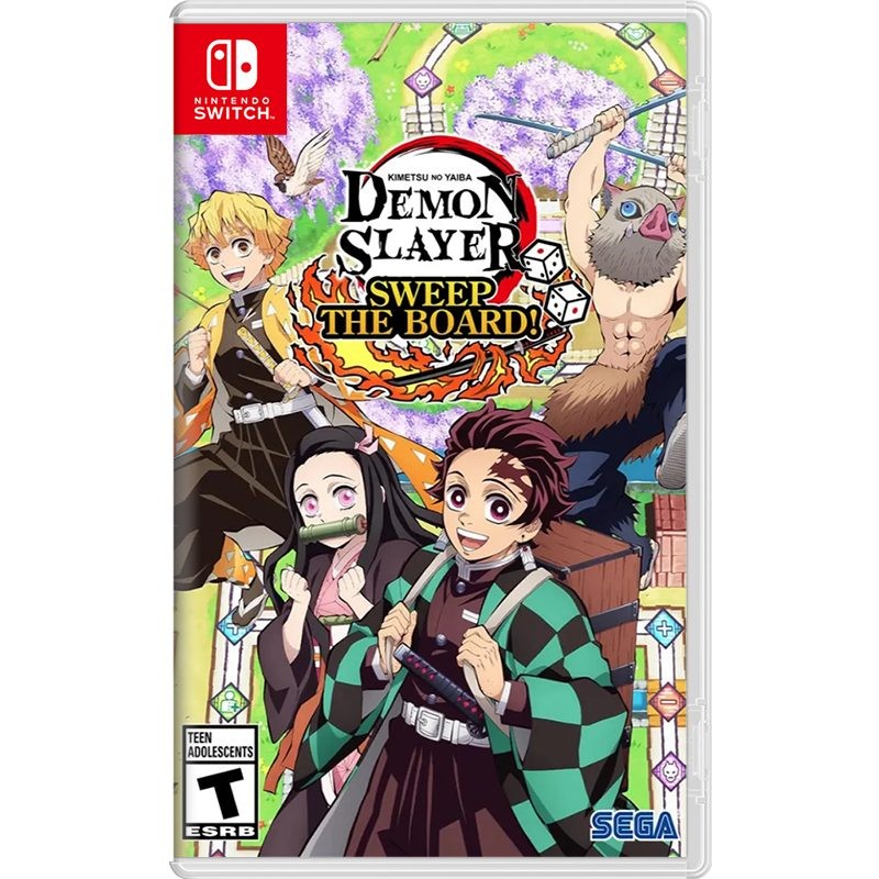 Demon Slayer: Kimetsu no Yaiba - Sweep the Board! - Switch Edition (Nintendo Switch) — Buy in Cyprus with Fast Delivery