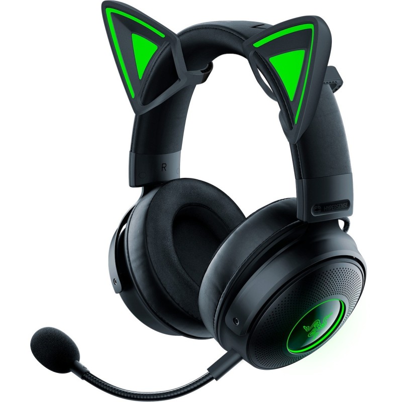 Razer Kitty Ears V2 Black - V2 - Clip-on Cat Ears, Universal Fit — Buy in Cyprus with Fast Delivery