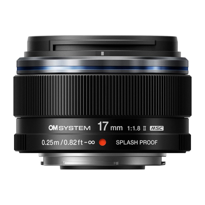 M.Zuiko Digital 17mm f/1.8 II - EW-M1718 - Black, Micro Four Thirds, Weathersealed IPX1 — Buy in Cyprus with Fast Delivery