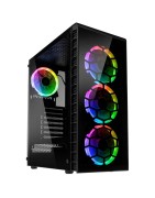 Kolink Observatory Lite RGB Midi-Tower - Tempered Glass - Black — Buy in Cyprus with Fast Delivery
