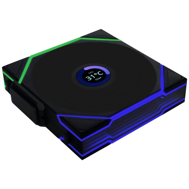 Lian Li UNI FAN TL-LCD Wireless 120 Black - TL-LCD - 120mm ARGB Case Fan — Buy in Cyprus with Fast Delivery