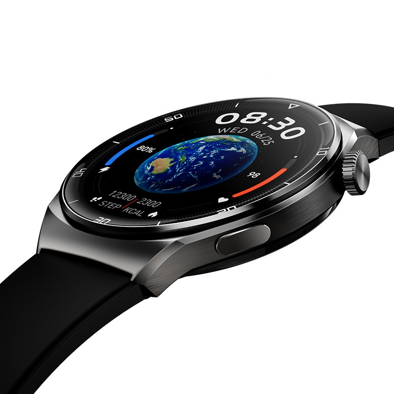 QCY Watch GT2 S3 - GT2 S3 - Black, 1.43" AMOLED, 466x466, 60Hz, IPX8, 14d — Buy in Cyprus with Fast Delivery