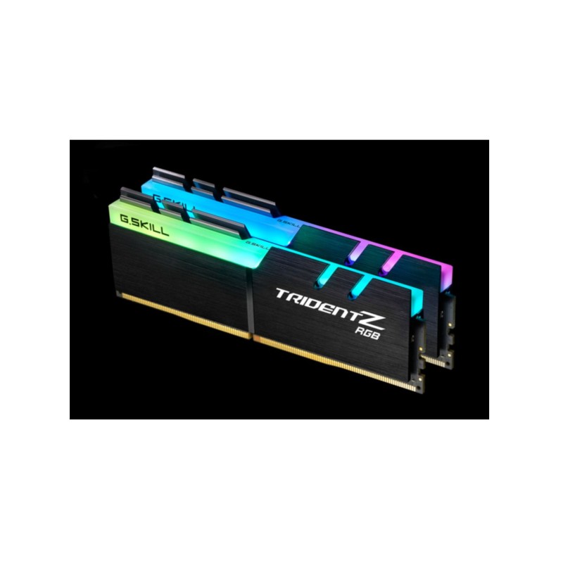 DDR4 16GB KIT 2x8GB PC 3200 G.Skill TridentZ RGB F4-3200C16D-16GTZR - F4-3200C16D-16GTZR - Black (2x8GB) 3200