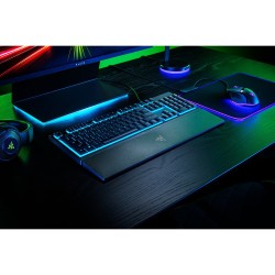 Razer Keyboard - Ornata V3 X - Black, Membrane, RGB LED, Full-size (100%), Wired USB, QWERTY US