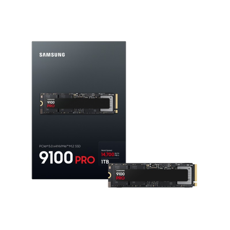 Samsung 9100 PRO 1TB M.2 NVMe SSD - PCIe 5.0 x4 14700 MB/s - MZ-VAP1T0BW (Boxed) — Buy in Cyprus with Fast Delivery
