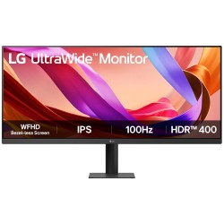 LG 34' 34U511A-B - 34U511A-B - 2560 x 1080 pixels WFHD LED IPS Flat 21:9 100 Hz 1 ms 320 cd/m² Black