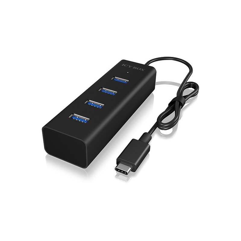 ICY BOX IB-HUB1409-C3 USB-C HUB 4-Port 4xUSB 3.0 - IB-HUB1409-C3 - USB-C Hub — Buy in Cyprus with Fast Delivery