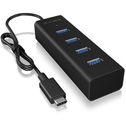 ICY BOX IB-HUB1409-C3 USB-C HUB 4-Port 4xUSB 3.0 - IB-HUB1409-C3 - USB-C Hub — Buy in Cyprus with Fast Delivery