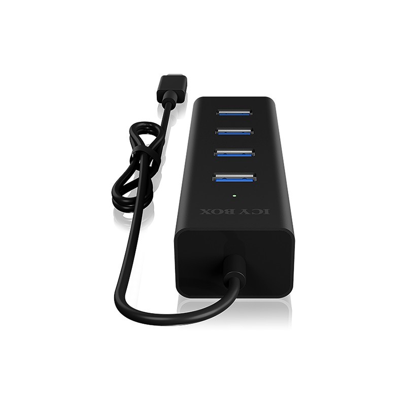 ICY BOX IB-HUB1409-C3 USB-C HUB 4-Port 4xUSB 3.0 - IB-HUB1409-C3 - USB-C Hub — Buy in Cyprus with Fast Delivery