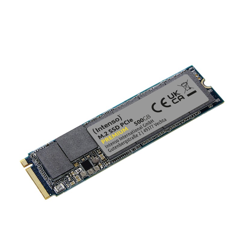Intenso Premium 500GB M.2 NVMe SSD - PCIe 3.0 x4 2100 MB/s - 3835450 (Boxed) — Buy in Cyprus with Fast Delivery