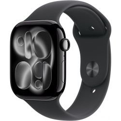 Apple Watch S11 Aluminium Cellular 46mm Diamantschwarz (Sportarmband schwarz) M L — Buy in Cyprus with Fast Delivery