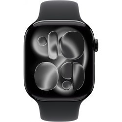 Apple Watch S11 Aluminium Cellular 46mm Diamantschwarz (Sportarmband schwarz) M L — Buy in Cyprus with Fast Delivery