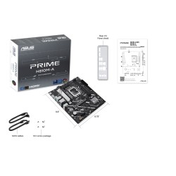 ASUS PRIME H810M-A CSM - H810M-A (LGA1851) Micro-ATX Motherboard, Intel H810, Up to 128GB, AI-Ready