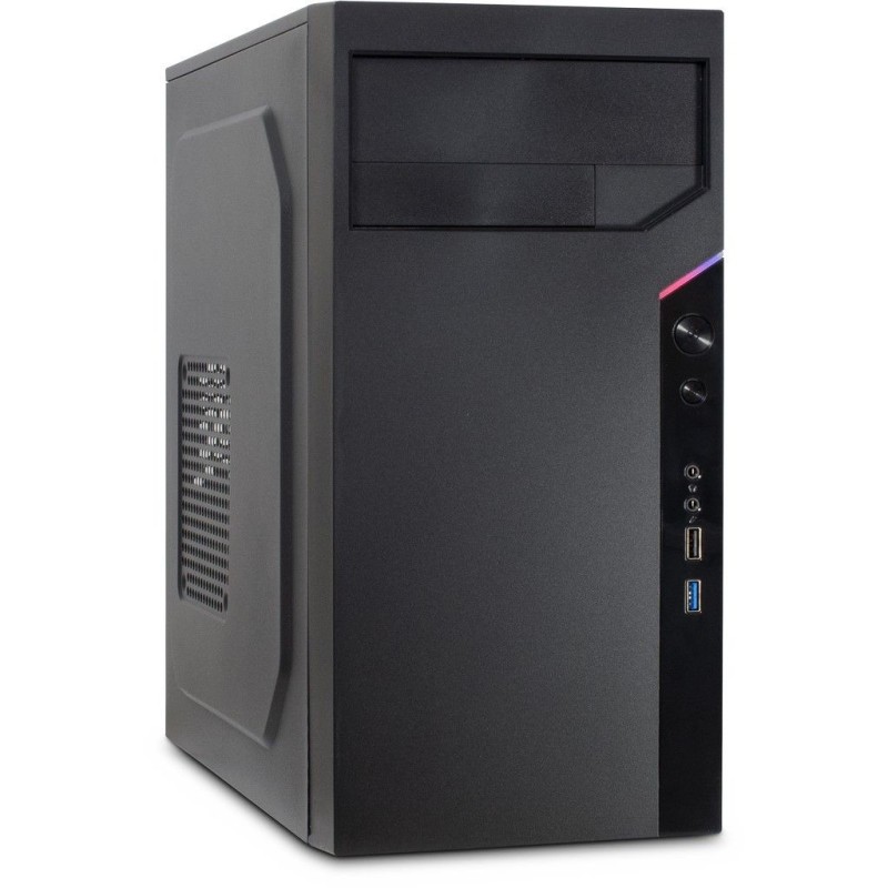 Inter-Tech IT-6505 Reto Micro Tower ATX - IT-6505 - Black Micro Tower PC — Buy in Cyprus with Fast Delivery
