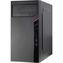 Inter-Tech IT-6505 Reto Micro Tower ATX - IT-6505 - Black Micro Tower PC — Buy in Cyprus with Fast Delivery