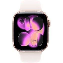 Apple Watch S11 Aluminium 42mm Rosegold (Sportarmband blassrosa) S M — Buy in Cyprus with Fast Delivery