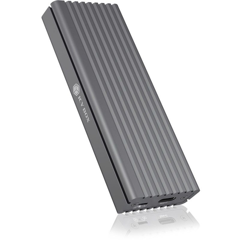 ICY BOX USB-C 3.1 NVMe Enclosure for M.2 NVMe SSD - IB-1817M-C31 - Aluminium — Buy in Cyprus with Fast Delivery
