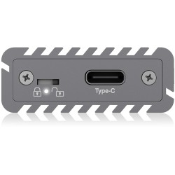 ICY BOX USB-C 3.1 NVMe Enclosure for M.2 NVMe SSD - IB-1817M-C31 - Aluminium — Buy in Cyprus with Fast Delivery