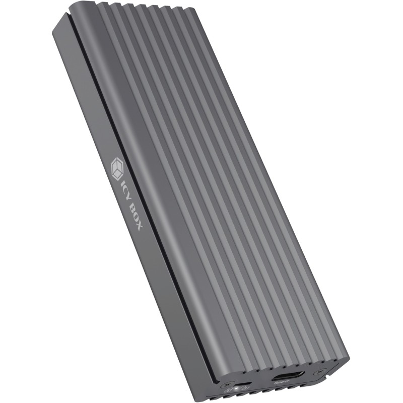 ICY BOX USB-C 3.1 NVMe Enclosure for M.2 NVMe SSD - IB-1817M-C31 - Aluminium — Buy in Cyprus with Fast Delivery
