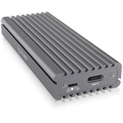 ICY BOX USB-C 3.1 NVMe Enclosure for M.2 NVMe SSD - IB-1817M-C31 - Aluminium — Buy in Cyprus with Fast Delivery
