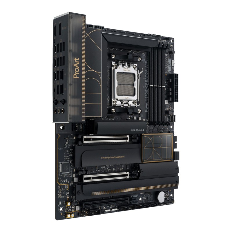 ASUS ProArt X870E-Creator WiFi - AM5 ATX Motherboard - DDR5, 192GB Max, 4x M.2, PCIe 5.0, Wi‑Fi 7, 10Gb LAN