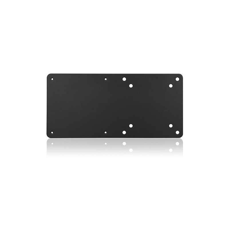 ICY BOX IB-MSA103-VM Intel NUC Mounting Bracket for Monitor Stand with VESA 75x75 100x100 Support - IB-MSA103-VM - Black