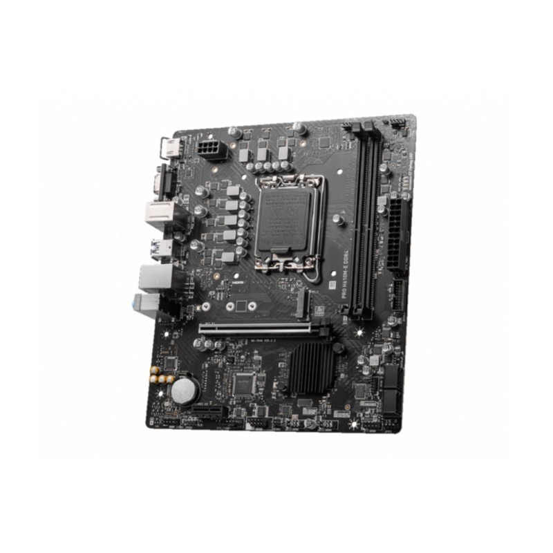 MSI H610M-E PRO DDR4 - LGA1700 Micro-ATX Motherboard - Intel H610, 2x DDR4 up to 64GB, HDMI 2.1
