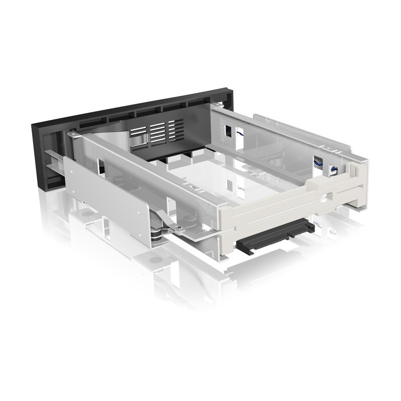 ICY BOX - IB-168SK-B - Tray for 3.5' SATA HDD in a 5.25' Bay with Lock — Buy in Cyprus with Fast Delivery