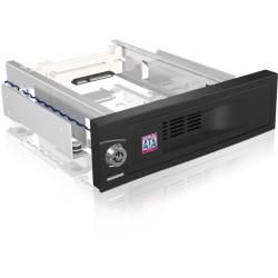 ICY BOX - IB-168SK-B - Tray for 3.5' SATA HDD in a 5.25' Bay with Lock — Buy in Cyprus with Fast Delivery