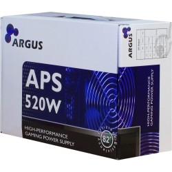 Inter-Tech Argus APS - APS-520W - Black, ATX PSU, 520 W — Buy in Cyprus with Fast Delivery