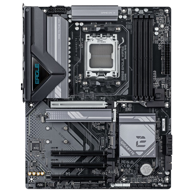 GIGABYTE GA-B850 EAGLE WIFI6E - AM5 ATX Motherboard, DDR5, Wi-Fi 6E, PCIe 5.0, 4x DIMM up to 256GB