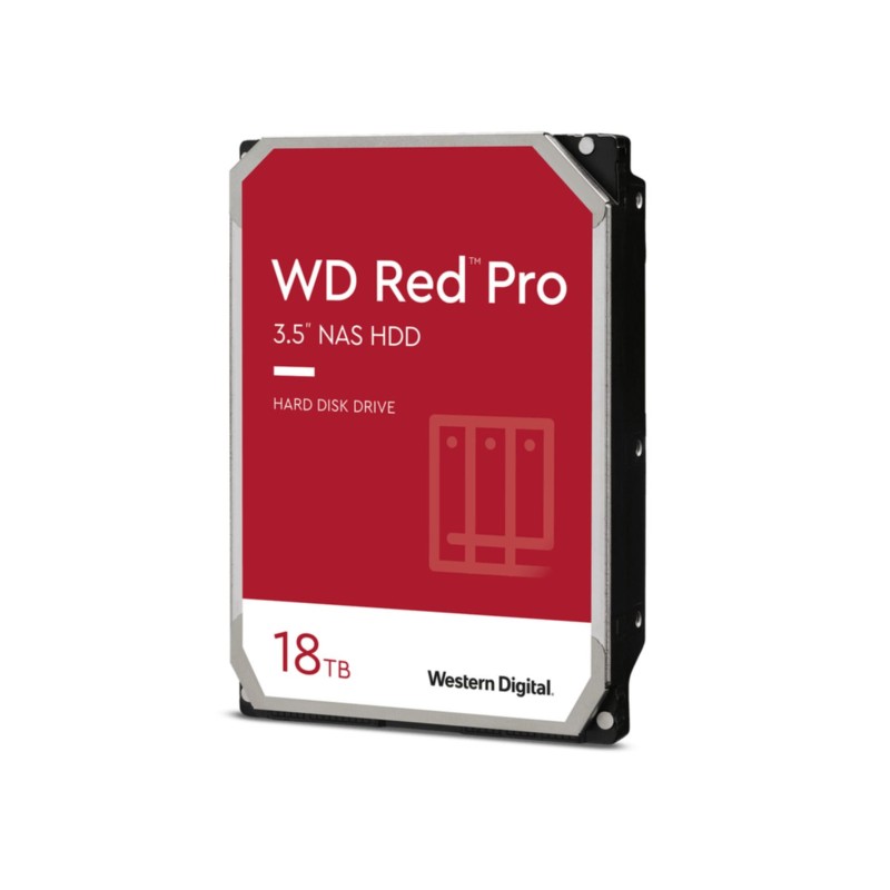 Western Digital Red Pro 18TB - 7200 RPM 512MB SATA III NAS HDD - WD181KFGX (Bulk) — Buy in Cyprus with Fast Delivery