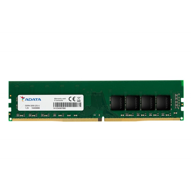 32 GB ADATA U-DIMM 3200 AD4U320032G22-SGN - DDR4 3200MHz, 288-pin DIMM, Unregistered (unbuffered), CL22, 1.2 V