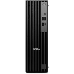 Dell Pro SLIM QCS1250 - QCS1250 - Black, 16 GB DDR5-SDRAM, 512 GB PCI Express SSD, Intel Core i5-14500, Windows 11 Pro 64-bit