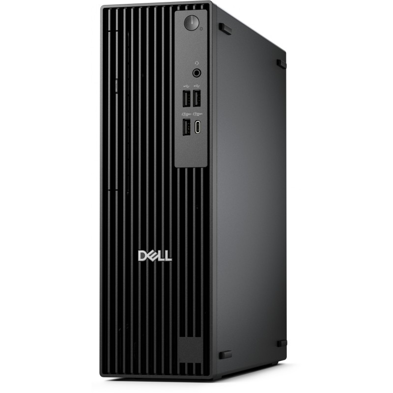 Dell Pro SLIM QCS1250 - QCS1250 - Black, 16 GB DDR5-SDRAM, 512 GB PCI Express SSD, Intel Core i5-14500, Windows 11 Pro 64-bit
