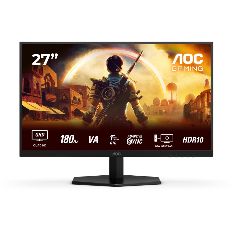 AOC 68.6cm (27') Q27G42XNE 16:09 2xHDMI+DP black - Quad HD, LED, Fast VA, HDR10, 1 ms, 180 Hz