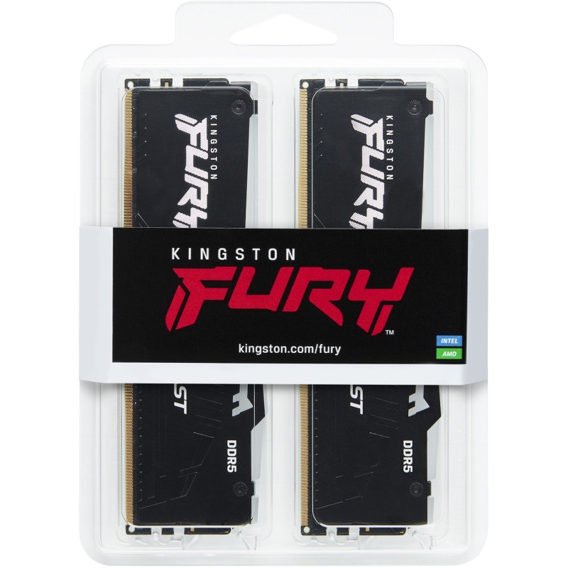 6000 64GB Kingston FURY Beast RGB KIT (2x 32GB) - DDR5 6000MT/s - 288-pin DIMM - RGB — Buy in Cyprus with Fast Delivery