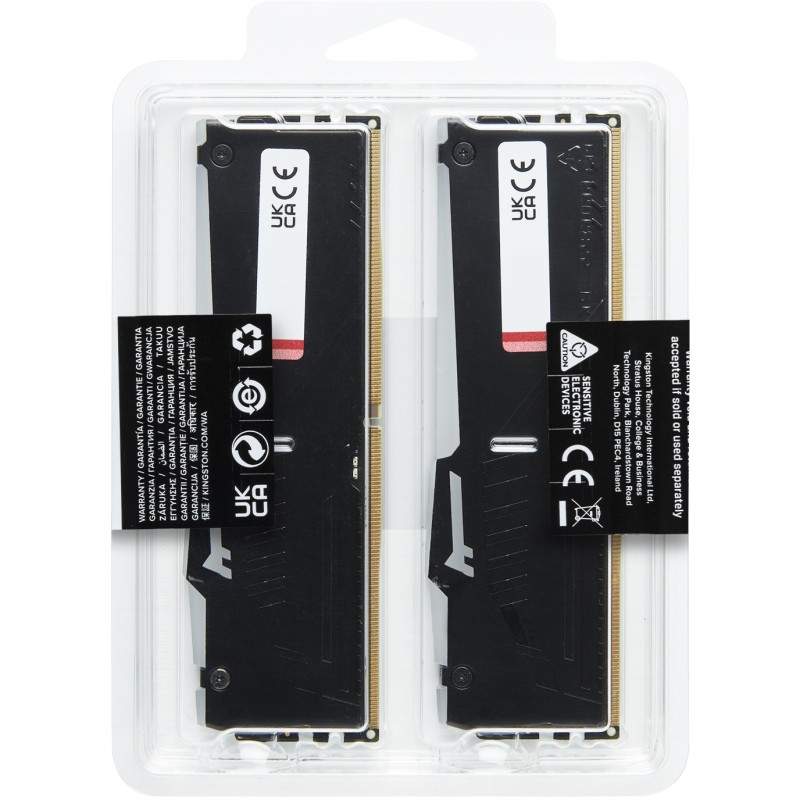 6000 64GB Kingston FURY Beast RGB KIT (2x 32GB) - DDR5 6000MT/s - 288-pin DIMM - RGB — Buy in Cyprus with Fast Delivery