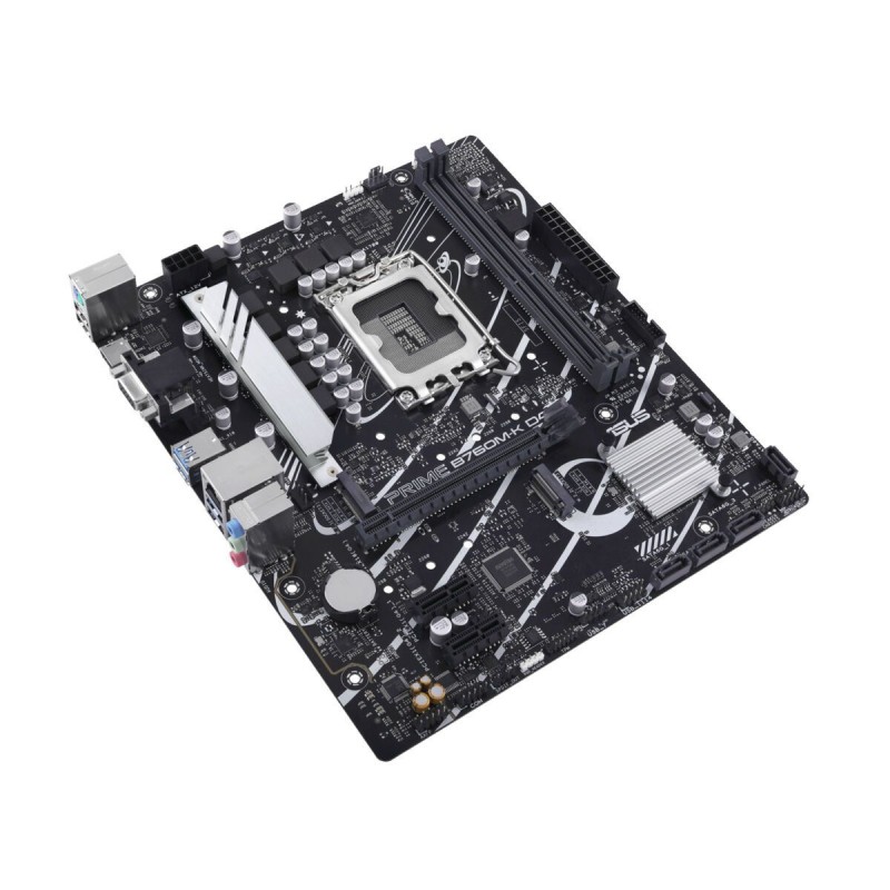 ASUS PRIME B760M-K D4 - LGA1700 Micro-ATX Motherboard, Intel B760, DDR4 64GB, 2x M.2, 4x SATA