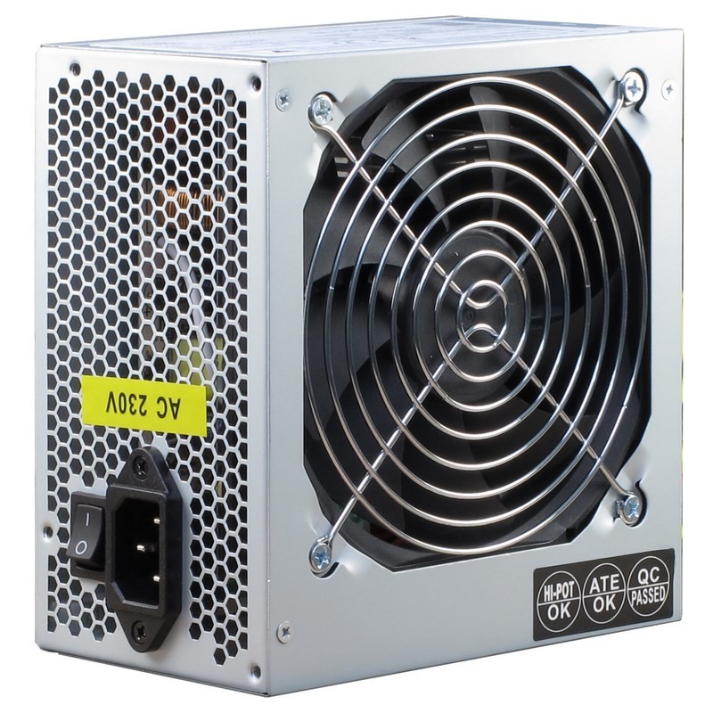 700W Inter-Tech SL-700 Plus ATX - SL-700 Plus - 230 V, 50 - 60 Hz, Active PFC, 12 cm fan, Silver